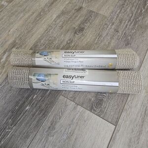 Duck Brand 2 Piece Easy Liner Non-Slip Cushion Grip Shelf Protection 12" x 5'
